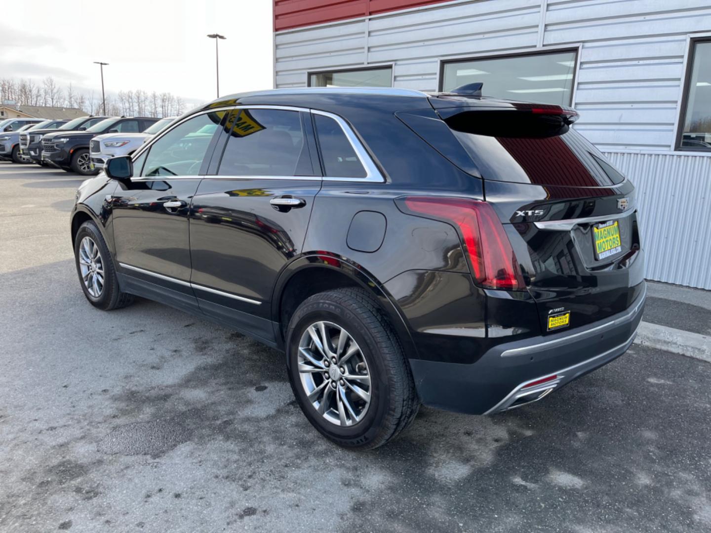 2021 Black /Black Cadillac XT5 (1GYKNDRS2MZ) , located at 1960 Industrial Drive, Wasilla, 99654, (907) 274-2277, 61.573475, -149.400146 - Photo#2